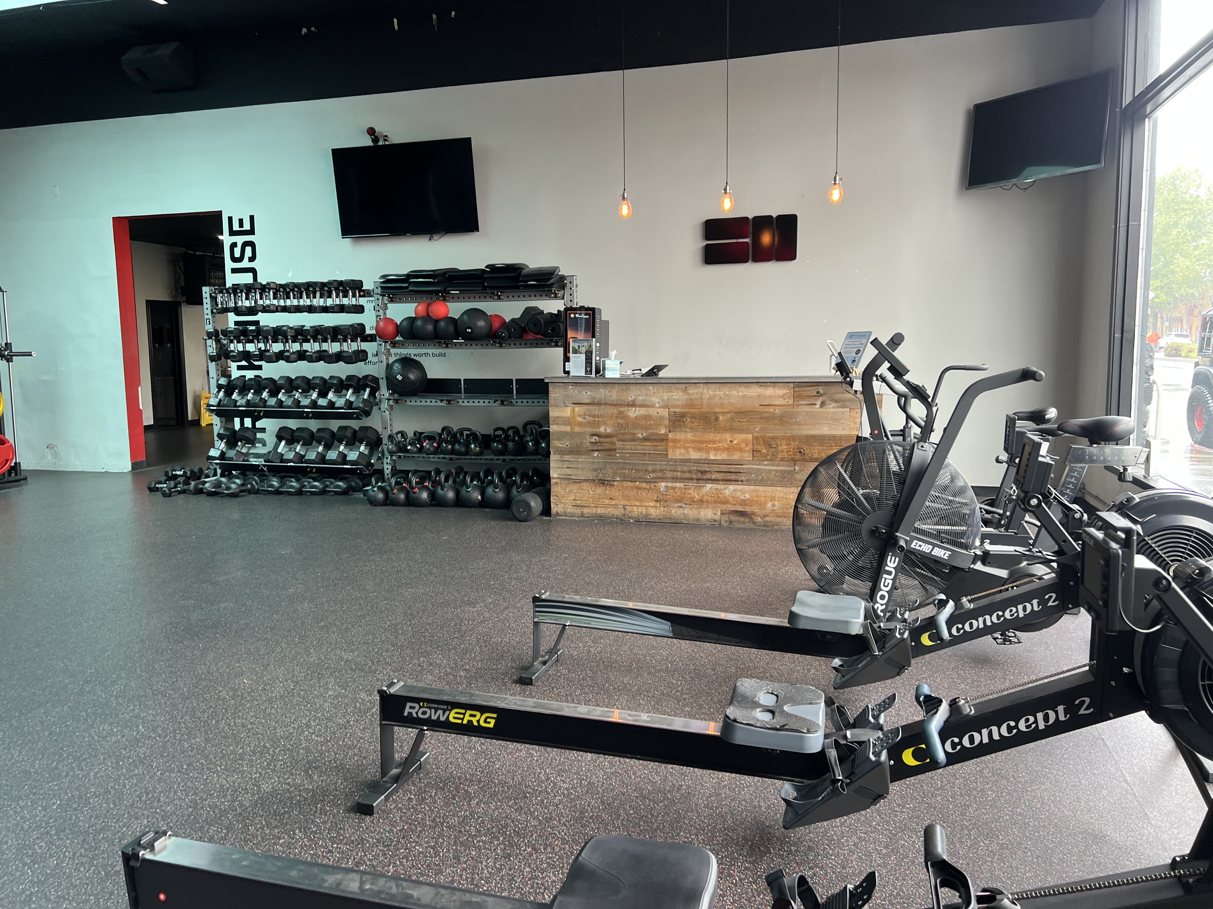 Brick House Fitness cardio zone